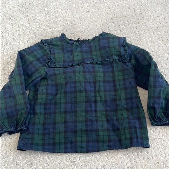 Crewcuts Plaid Ruffle Skirt and Top Set - Picture 5 of 6
